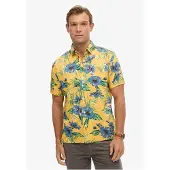 Superdry Hawaiian Print Kortarmet Skjorte