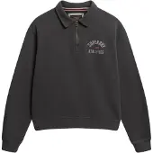 Superdry for woman. W2012686A Sweatshirt Athletic grey (L), Casual, Cotton