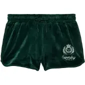 Superdry for woman. W7110501A Shorts Country Club Velour green (XL), Casual, Polyester