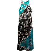 Superdry Racer Jacquard Maxi Ermeløs Lang Kjole