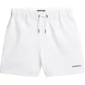 Superdry for woman. W7110474A White Plain Shorts (XL), Casual, Cotton