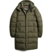 Superdry Rips Longline Pufferjakke
