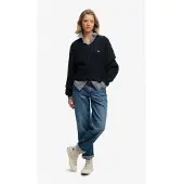 Superdry Oversized Cable V-hals Genser