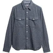 Superdry Merchant Heavy Flannel Skjorte Med Lange Ermer