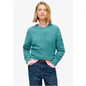 Superdry Slouchy Knitted Crew Genser