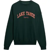 Superdry Outdoor Location Loose Crew Collegegenser