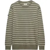 Superdry for man. M6110727A Merchant Breton green jumper (M), Casual, Cotton