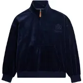Superdry Country Club Velour Halv Glidelås Genser