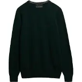 Superdry for man. M6110689A Dark Green Wool Blend Pullover (M), Casual