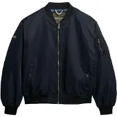 Superdry for woman. W5011961A Bomber Jacket MA1 navy (XL), Casual, Polyester