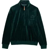 Superdry Country Club Velour Halv Glidelås Genser