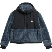 Superdry for woman. W5012156A Super Soft Hybrid navy jacket (M), Black, Casual, Polyester