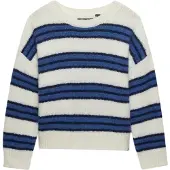Superdry Slouchy Brushed Stripe Genser