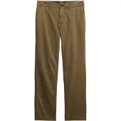 Superdry for woman. W7011218A Brown mid-rise chino pants (26/30), Casual, Cotton