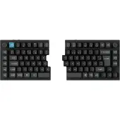Keychron Q11 Ultra 75% Split 8K Wireless Tri-Mode - POM Red - Gamingtastatur - Uten numpad - Nordisk - Svart