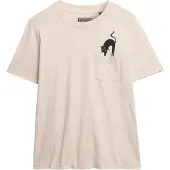 Superdry Psychic Readings Relaxed Fit Kortarmet T-skjorte