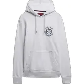 Superdry for man. M2014500A Lo-Fi Dockside White Hoodie (XL), Casual, Cotton