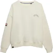 Superdry Athletic Relaxed Printed Crew Collegegenser