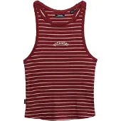 Superdry Essential Logo Stripe Racer Ermeløs Topp