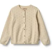 Wheat Strikket Cardigan Maia Sandshell (122 / 7 år)