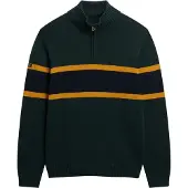 Superdry Stripe Genser Med Halv Glidelås
