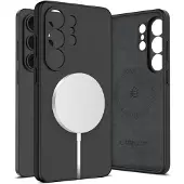 Tech-Protect MagSafe-etui i silikon for Samsung Galaxy S26 Ultra - Svart