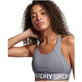 Superdry Train Branded Elastic Sport-bh