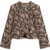 Superdry Printed Langermet Bluse