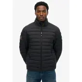 Superdry for man. M5012338A Fuji Lite Jacket black (S), Casual, Polyamide