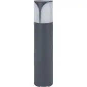 Forlight sokkellampe Astra, høyde 50 cm, antrasitt, aluminium