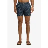 Superdry for man. M3010262A Premium Printed 15 navy swimsuit (M), Beachwear, Recycled Polister