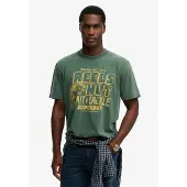 Superdry Roadside Trade Loose Fit Kortarmet T-skjorte