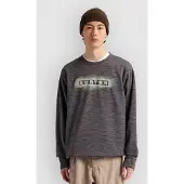 Burton M Oak Crew Genser grå