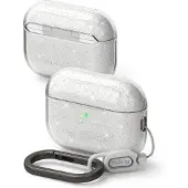 Ringke Air-etui til AirPods Pro 3 – Klar med glitter