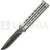 Bear Ops Bear Song VIII Spear Point balisong, grå