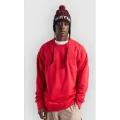 Burton M Oak Crew Genser rød