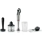 Bosch Serie 8 MSM8M936, Stav Mikser, Isknusing, 1500 W, Svart, Rustfritt stål