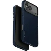Uniq Keva EDGE Magclick-ladeveske for iPhone 17 Pro Max - Blå