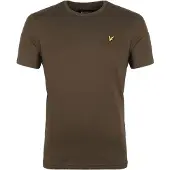 Lyle & Scott Plain Kortarmet T-skjorte