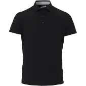 Pure funksjonell poloskjorte i svart Svart Størrelse