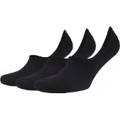 Suitable Sneakerstrømper 3-pakning Svart Størrelse