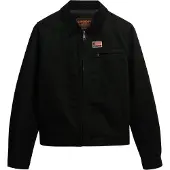 Superdry Cord Collar Quilt Ranch Jakke