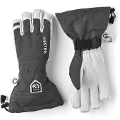 Hestra Army Leather Heli Ski, Skihansker, Grey