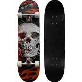 Master Extreme Board skateboard, Skull