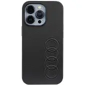 Audi Synthetic Leather Iphone 13 Pro Max 6.7 Autpupcip13pmttd1bk Telefondeksel
