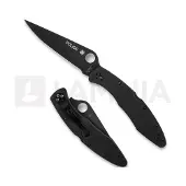Spyderco Police foldekniv, svart