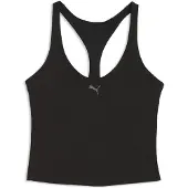 Puma SHAPELUXE Racerback Tight Tank Top Women, Clothing, Black, L