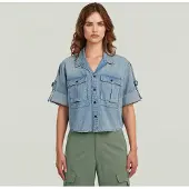 G-Star D28925-d539 Relaxed Fit Kortarmet Skjorte