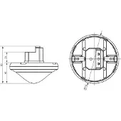 Theben theRonda S360 Slave UP sensor hvit
