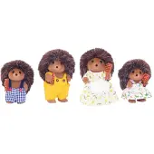 Sylvanian Families - Pinnsvinfamilien - 4018 - - OneSize - Lekefigur